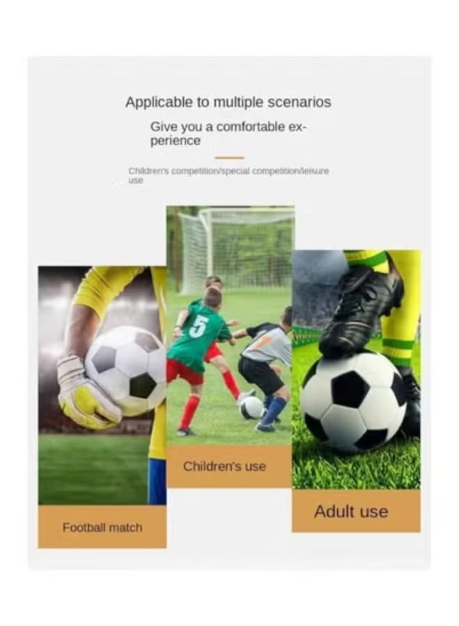 ZNARO 1 Pair Soccer Goalkeeper Gloves, Professional Non-slip Goalie Gloves for Kids Youth, Strong Grip and Protection for Training Match - Image 4