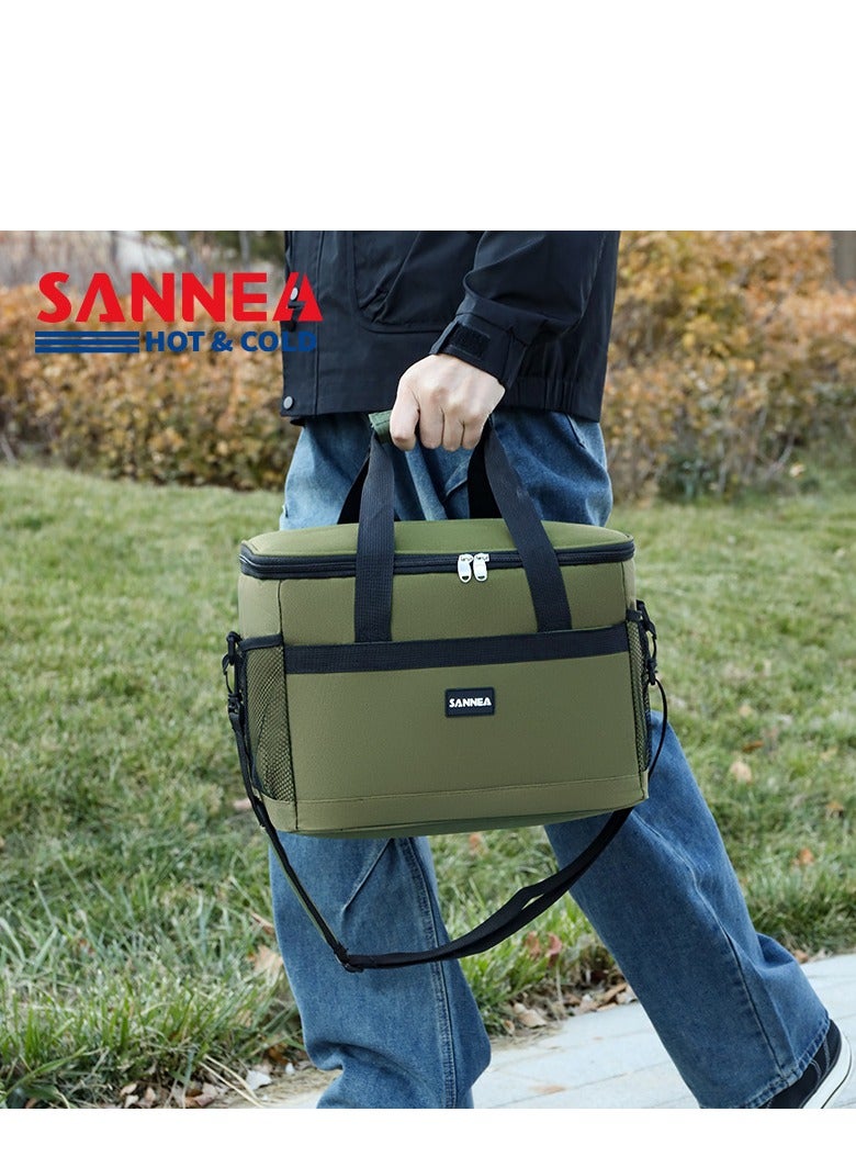 سان أكسفورد قماش معزول حقيبة الغداء - Image 2