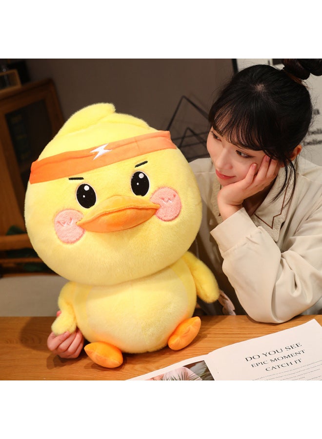 Full Of Vigor Little Yellow Duck Doll Cute Plush Toy Yellow Duck Boutique Doll Children Sleeping With Birthday Gift-Color:Struggle Duck-Height:45cm（1.1kg） - Image 5