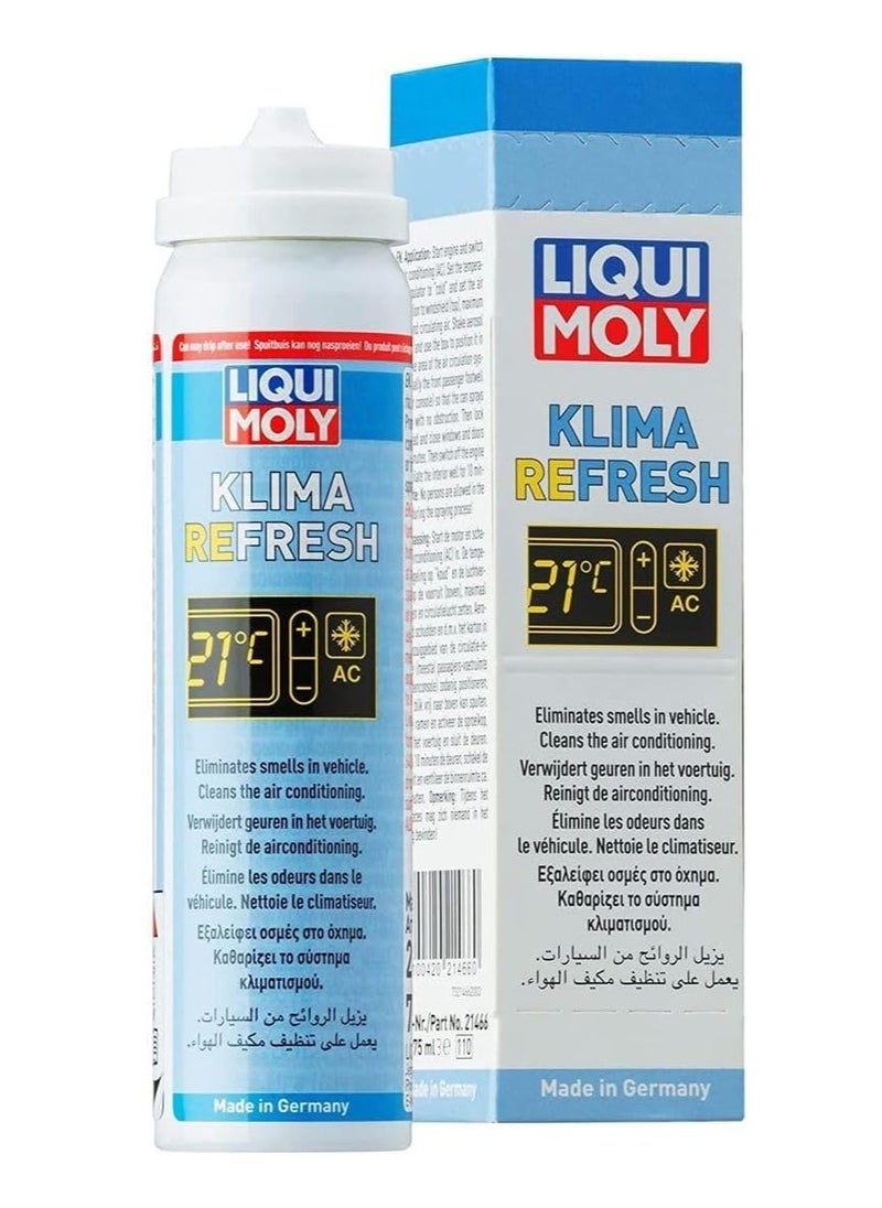 ليكوي مولي - منظف ​​نظام تكييف الهواء للسيارة Klima Refresh 75 مل من LIQUI MOLY - Image 1