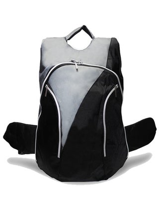 Travel Laptop Backpack, Business Anti Theft Durable Laptop Bag, Water Resistant Large Computer Backpack for Men Women Adult College School BLACK AND GREY