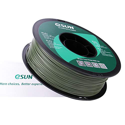 eSUN PLA PRO (PLA+) 3D Printer Filament, Dimensional Accuracy +/- 0.03 mm, 1kg, Plastic Spool, 1.75mm, Olive Green - Image 4