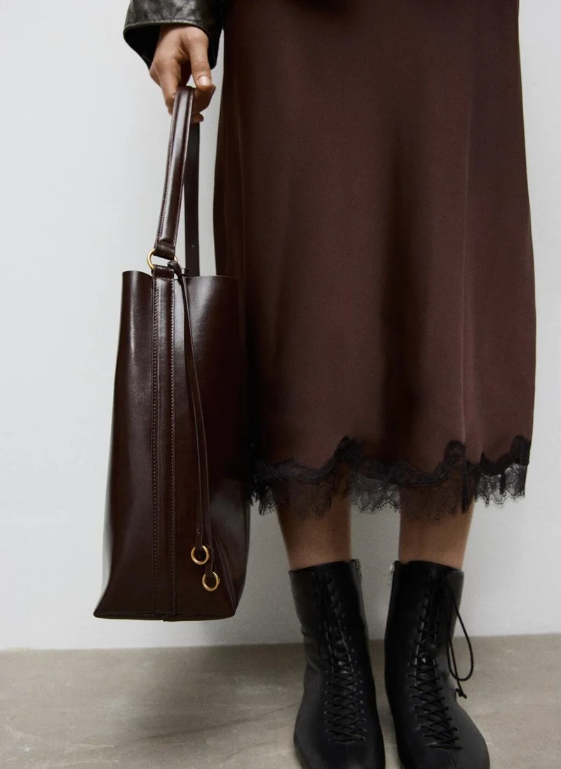 MANGO  Shiny shoulder bag for Women | Best Price UAE