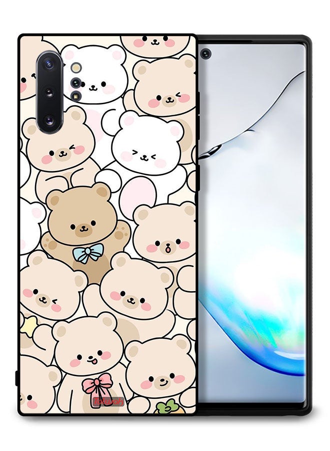 Tolwak Samsung Galaxy Note 10 Plus Protective Case Cover Bears Pattern - Image 1