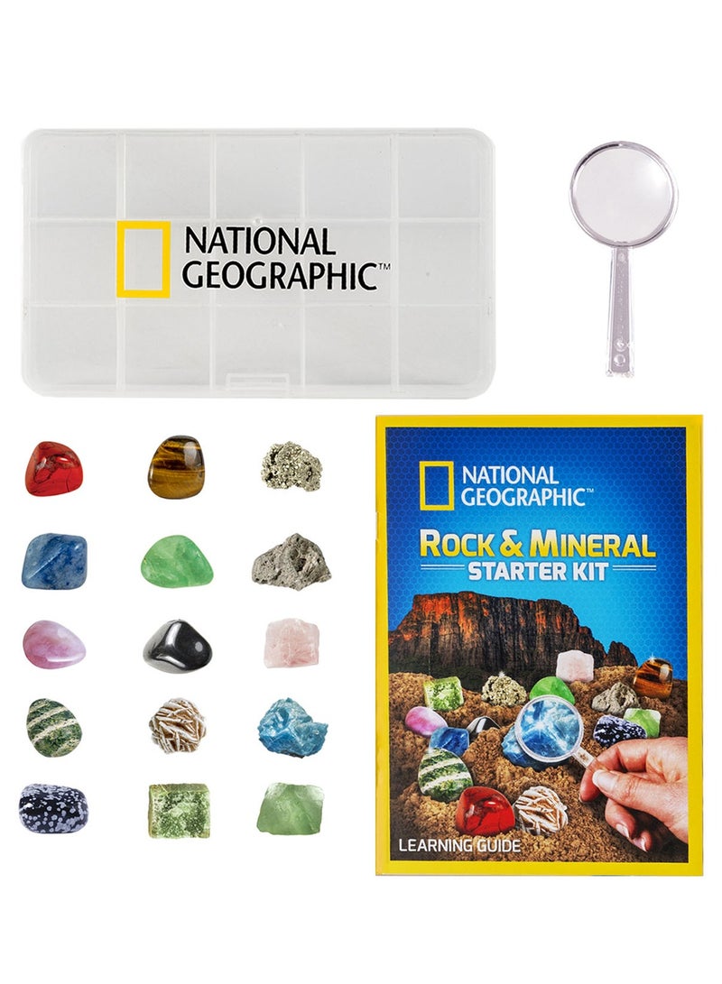 NATIONAL GEOGRAPHIC طقم بدء الصخور والمعادن - Image 4