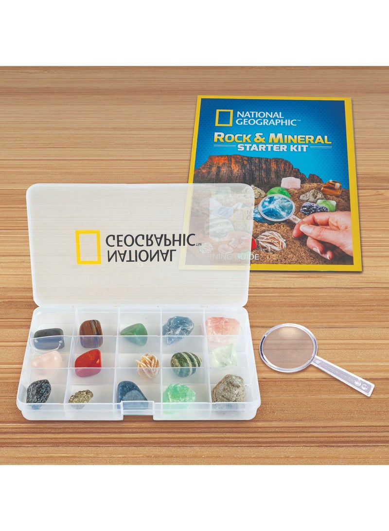NATIONAL GEOGRAPHIC طقم بدء الصخور والمعادن - Image 3