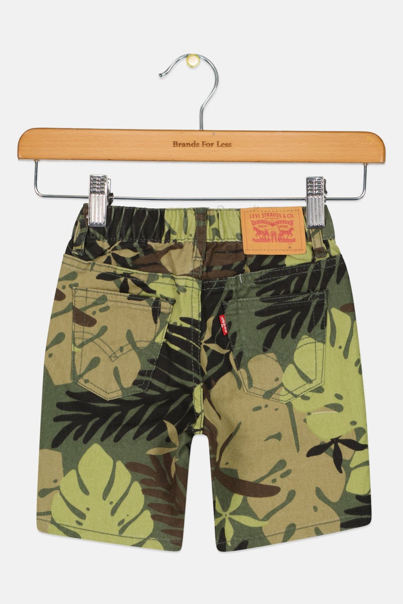Levi's Toddlers Boy Tropical Print Basic Shorts, Multicolor - Image 3