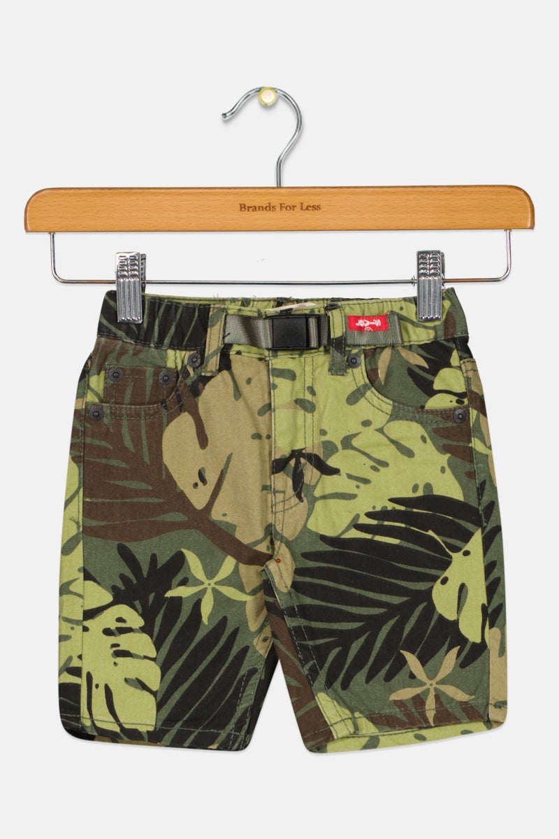 Levi's Toddlers Boy Tropical Print Basic Shorts, Multicolor - Image 2