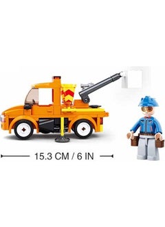 Sluban Town Work Truck 122 Pieces  - Image 4