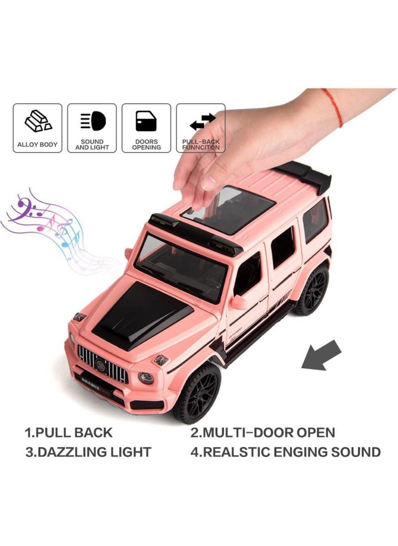 AUTO PLUS - High-Performance Design Mercedes-Benz G800 Die-Cast Model Car With Light And Sound 16x7x7cm - Image 1