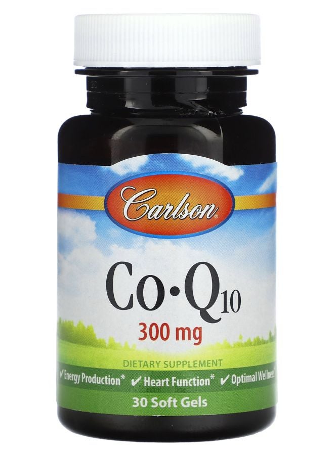 CoQ10 300 mg 30 Soft Gels