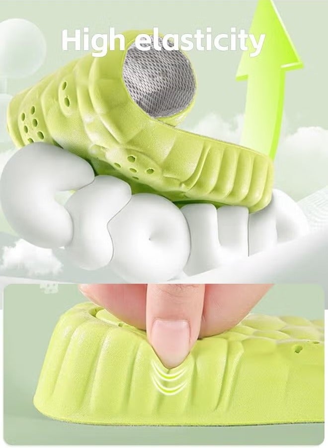 Breathable Insoles, Sports Shoe Insoles, Shock Absorption and Cushioning Effect, Relieve Foot Pain, Comfortable Insoles For Men And Women For Daily Use, Invisible Height Increase of 2.5 Cm - Image 3