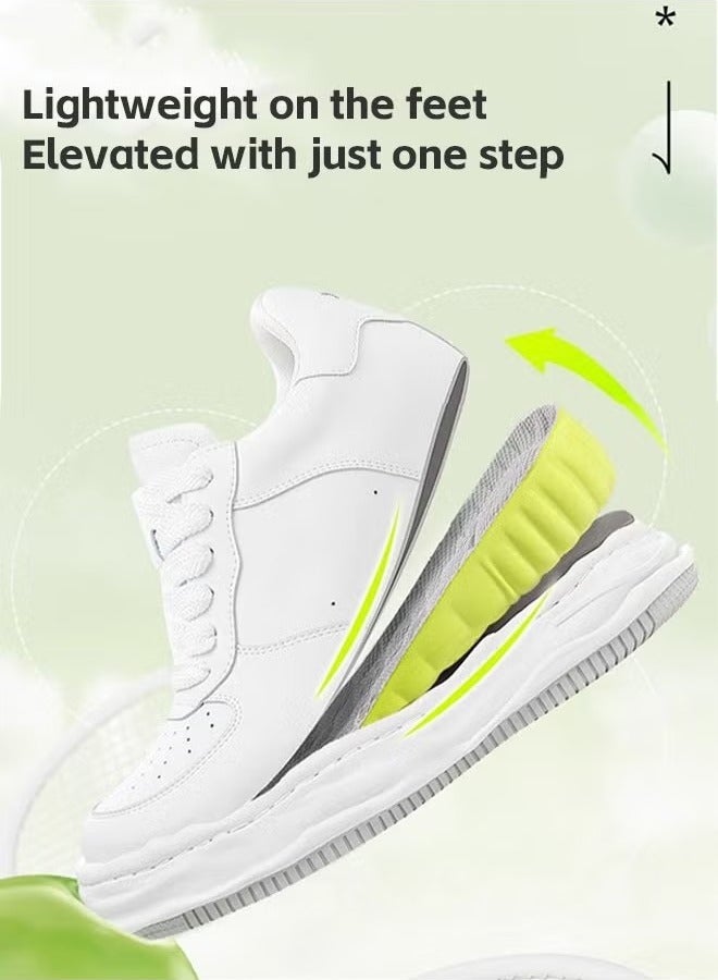 Breathable Insoles, Sports Shoe Insoles, Shock Absorption and Cushioning Effect, Relieve Foot Pain, Comfortable Insoles For Men And Women For Daily Use, Invisible Height Increase of 2.5 Cm - Image 5