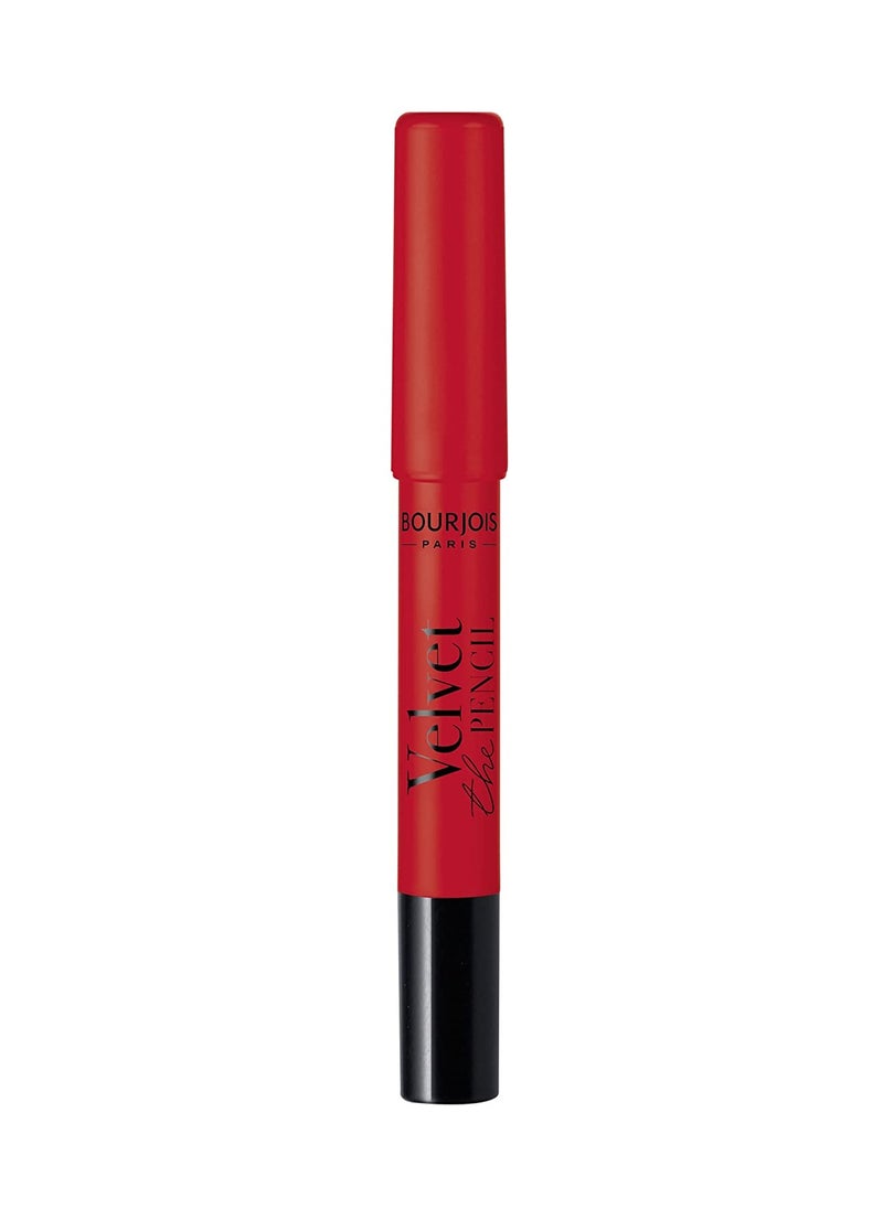 BOURJOIS PARIS Bourjois Velvet The Pencil Lipstick -14 Amuse Rouge  - Image 5