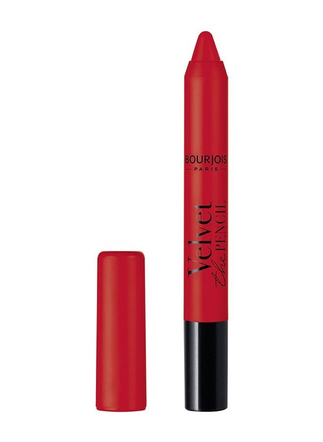 BOURJOIS PARIS Bourjois Velvet The Pencil Lipstick -14 Amuse Rouge  - Image 1