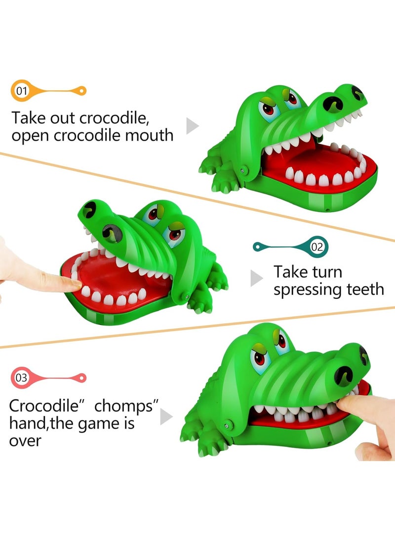 Interactive Crocodile Dentist Bite Finger Prank Game Toy for Pets & Family - Image 3