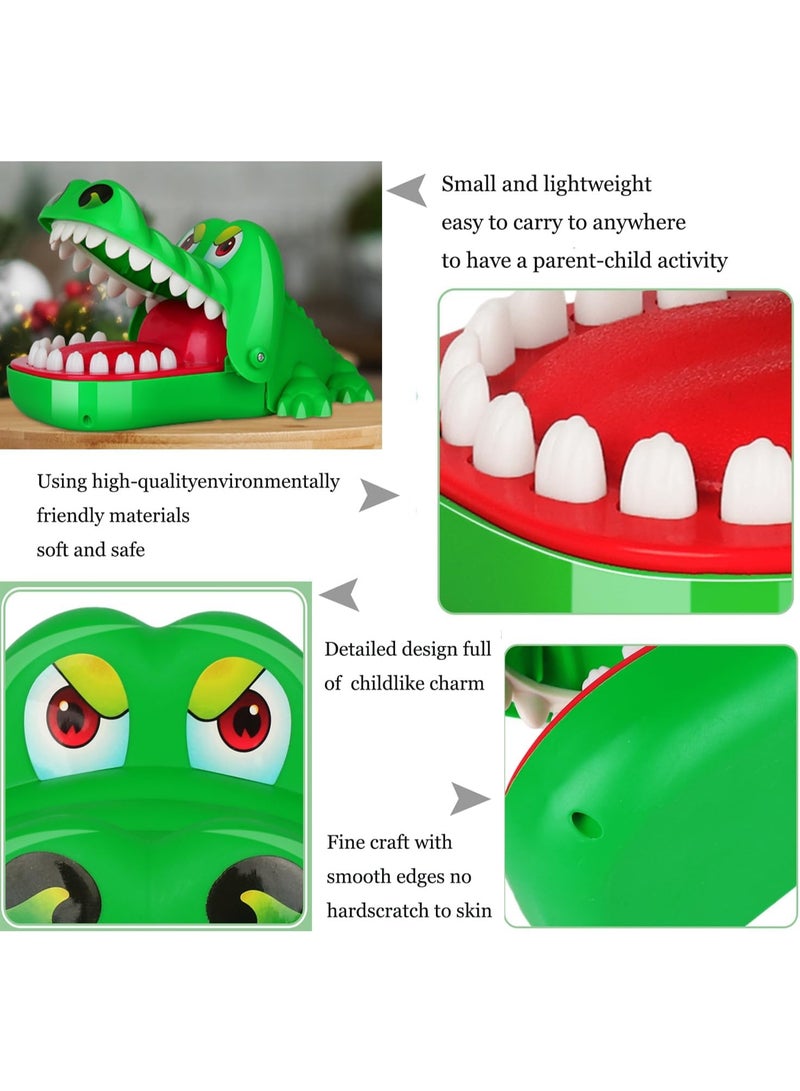 Interactive Crocodile Dentist Bite Finger Prank Game Toy for Pets & Family - Image 2