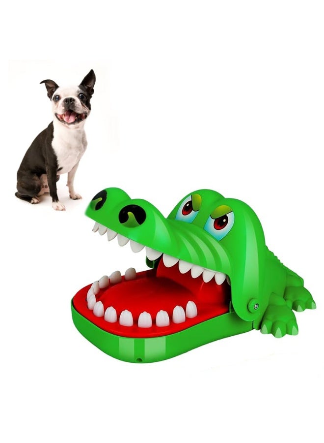 Interactive Crocodile Dentist Bite Finger Prank Game Toy for Pets & Family - Image 1