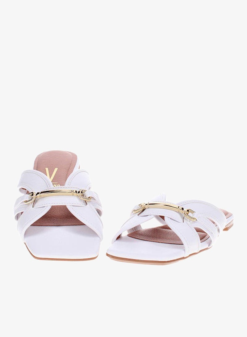 فيزانو صنادل مسطحة للنساء - صنادل مسطحة أنيقة ونعال مسطحة مريحة للسيدات - Image 4