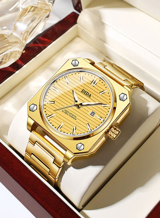 DIDA Men's Alloy Waterproof Fashion Wrist Watch B570 -43mm - Image 3