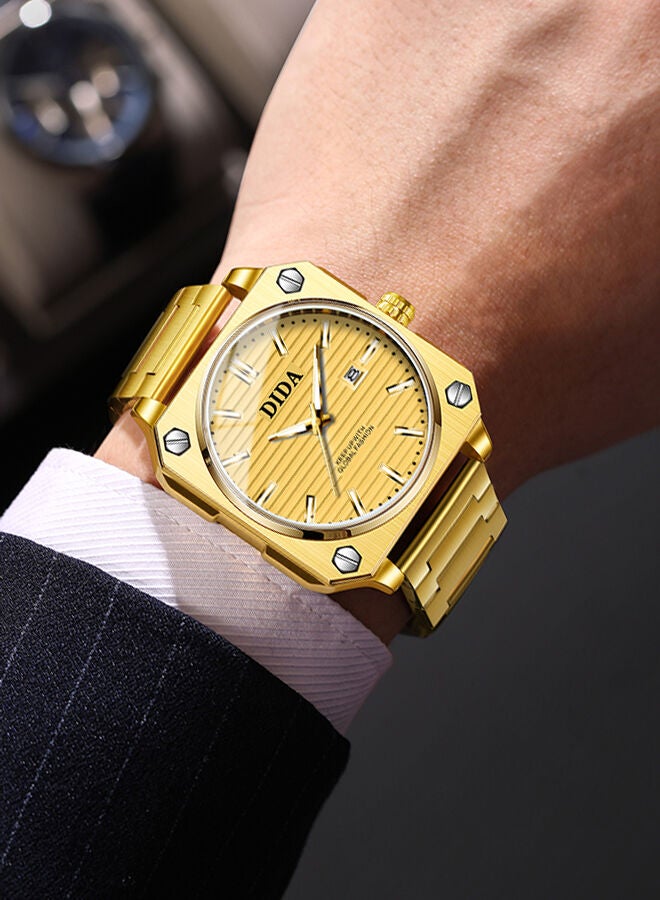 DIDA Men's Alloy Waterproof Fashion Wrist Watch B570 -43mm - Image 2