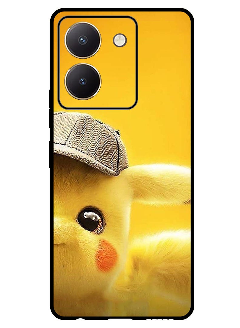 Theodor Protective Case Anti Scratch Shock Proof Bumper Cover For Vivo Y77t Yellow - Image 1