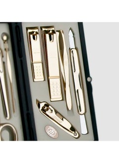 Three Seven (777) World No. 1, Three Seven 777 Travel Manicure Pedicure Grooming Kit Set, (Total 10 PC, Model: TS-2100G),Personal Nail care,Stainless steel, Made in Korea, Since 1975  - Image 4