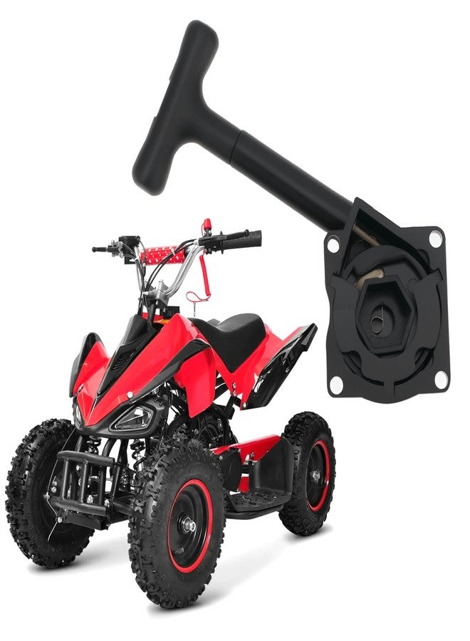 مجموعة ECSiNG 1 من مقابض تشغيل السحب، متوافقة مع سيارة Redcat HSPR020 1:10/1:8 RC Nitro، متوافقة مع Vx16 18 21 OE R020 R025، لون أسود - Image 2