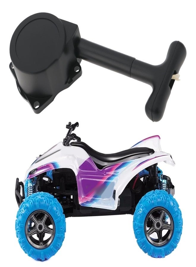 مجموعة ECSiNG 1 من مقابض تشغيل السحب، متوافقة مع سيارة Redcat HSPR020 1:10/1:8 RC Nitro، متوافقة مع Vx16 18 21 OE R020 R025، لون أسود - Image 3