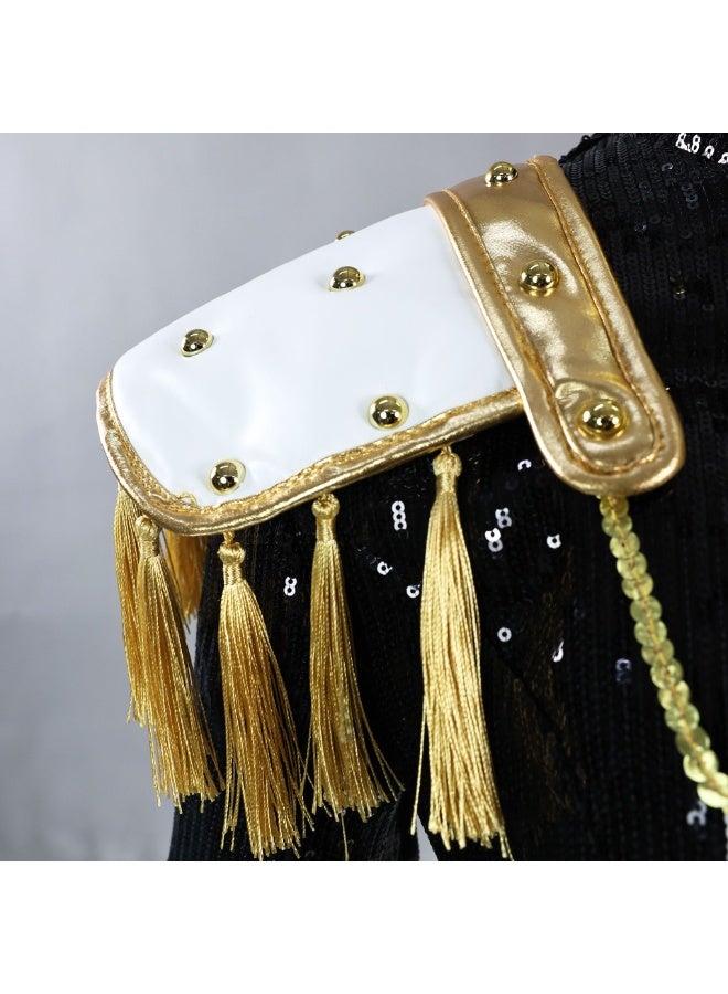 KIDS MIRA Demon Hunters Kids Costume, Black and Gold Series, K-pop Inspired - Image 5