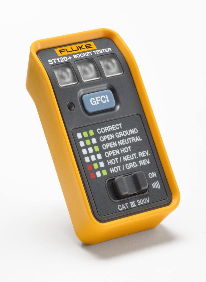 Fluke ST120+ GFCI Socket Tester with Audible Beeper - Image 2