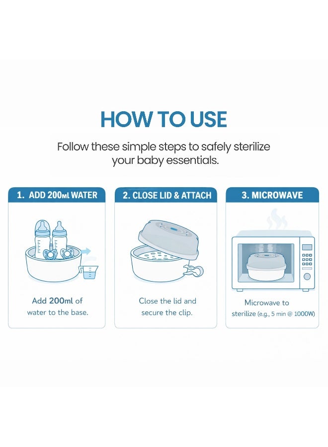 Mam Baby Microwave Steam Sterilizer - Image 4