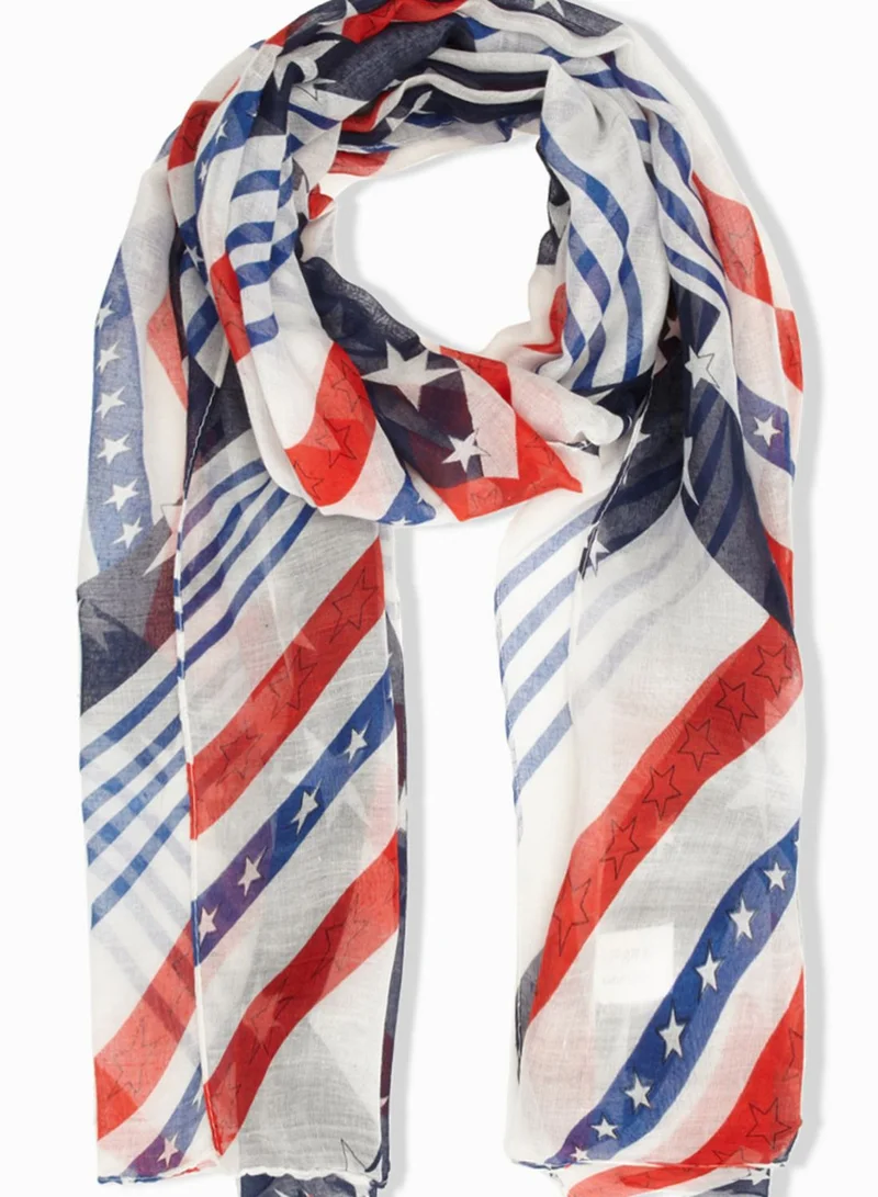 Ginger Printed Scarf