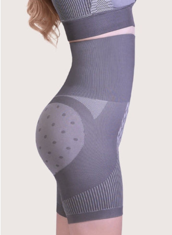 SANKOM Patent Premium Shaper for Women | High Waist Tummy Control with Compression for Each Muscle | Improves Posture and Helps Reduce Lower Back Pain | Butt Lift and Hourglass Figure Effect | Soft Breathable Fabric with Anti-Slip Silicone - Image 2