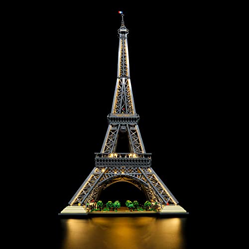 BRIKSMAX Led Lighting Kit for LEGO-10307 Eiffel Tower - Compatible with Lego Architecture Building Blocks Model- Not Include Lego Set - Image 3
