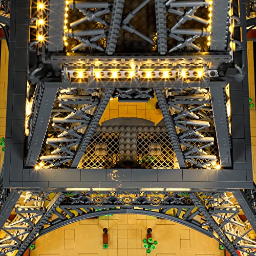 BRIKSMAX Led Lighting Kit for LEGO-10307 Eiffel Tower - Compatible with Lego Architecture Building Blocks Model- Not Include Lego Set - Image 4