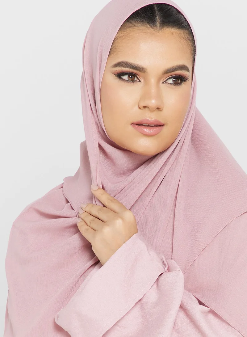 hayas closet Pocket Detail Abaya