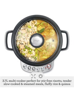 Sage The Risotto Plus - Multi Cooker with Stir Free Risotto, Brushed Stainless Steel - UAE Version, 2 Year Manufacturer Warranty  - Image 2