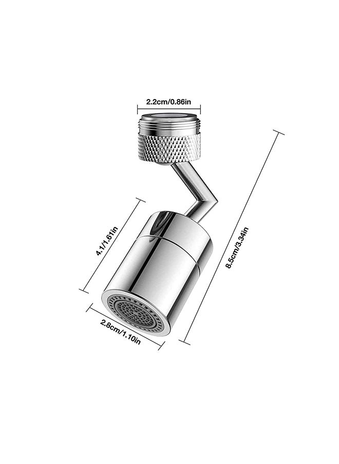 Universal Water Filters, 720 Degree Rotatable Faucet Filter, Universal Spray Water Filter Nozzle And Oxygen Enriched Sponge 4-Layer Mesh Anti-Leakage Filter With Double Ring