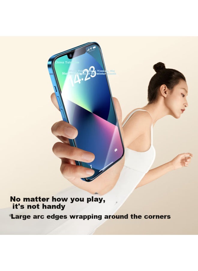 Smartdevil Tempered Glass Screen Protector For Iphone 14 Plus/13 Pro Max, High-definition Anti-explosion Anti-fingerprint Protective Film, Easy Installation Dust-free Installation, 2 Pieces - Image 5