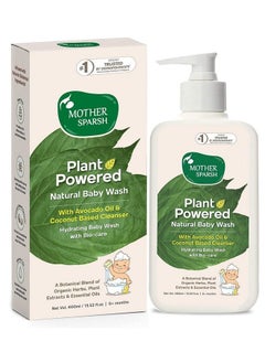Mother Sparsh Plant Powered Natural Hydrating Baby Wash With Avacado Oil & Coconut400 Ml  - Image 1