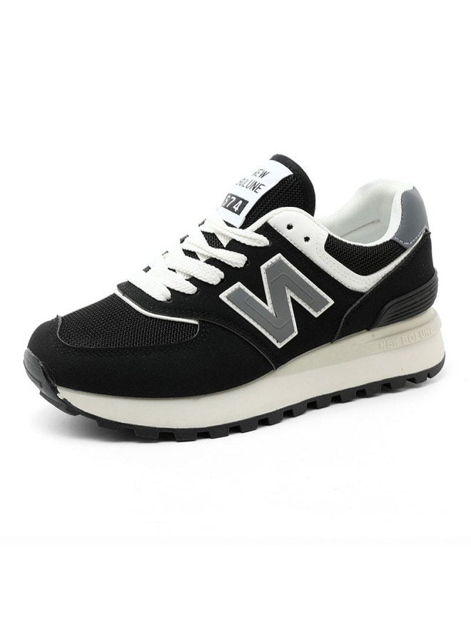 Mbl574  Breathable Casual New Bailun Flat Color Women's Shoes Thick Sneaker