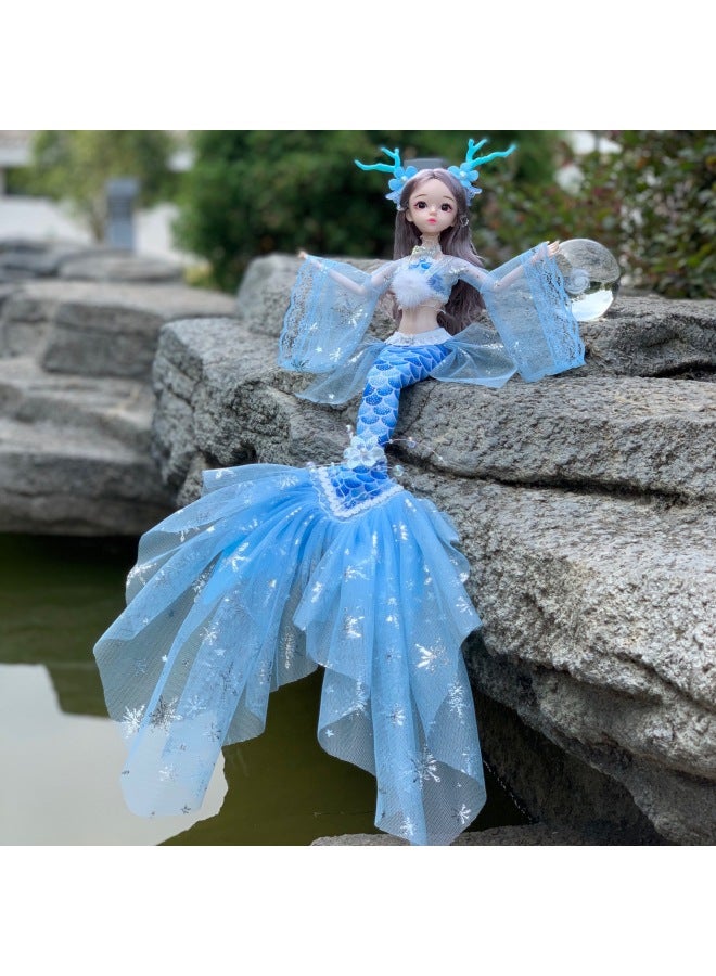 Colorful Mermaid Doll Girl Toy Princess Children's Birthday Gift Doll Doll Doll Play Home