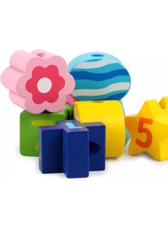 Cordova Wooden activity cube with shape sorter bead maze xylophone and clock for toddlers  - Image 4