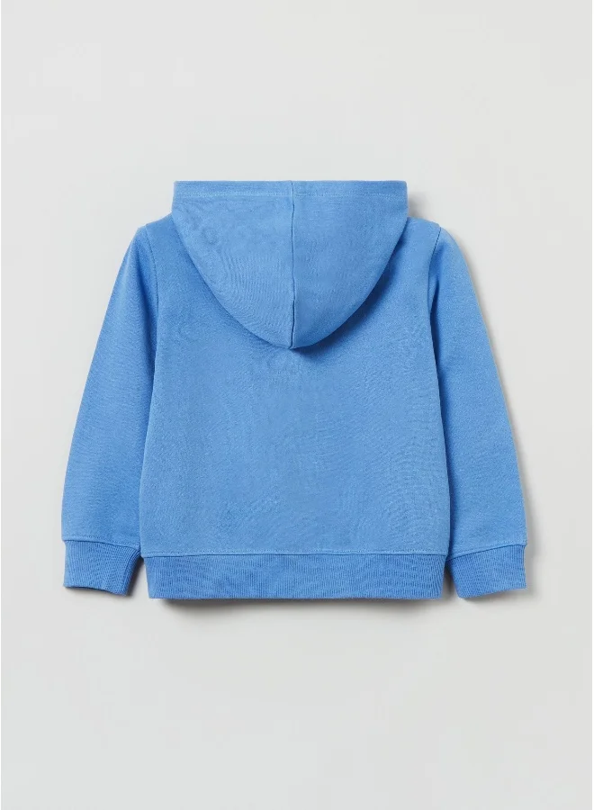 Ovs Ovs Girls Full-Zip Printed Hoodie
