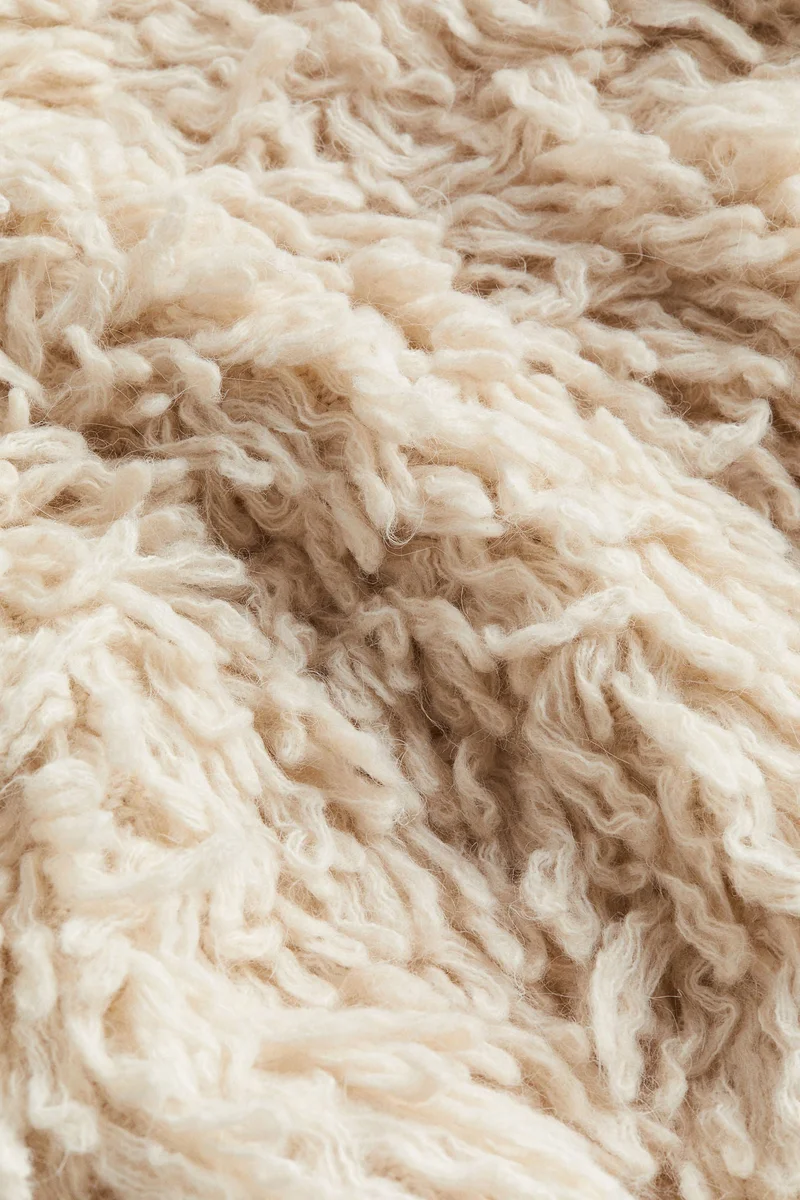 H&M Wool-blend fluffy-knit jumper