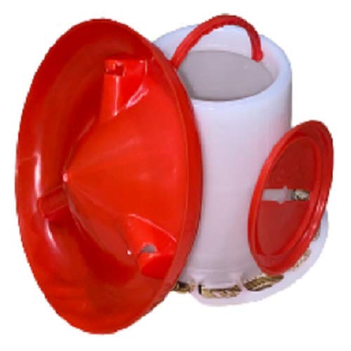 TMW TM&W-D1- Tool with Lid Handle for Chicken Hen Poultry All Types of Feeder & Drinker (1.5 kg Feeder 2 pcs 1.5 LTR Drinker 2 pcs =4 pcs)… - Image 2