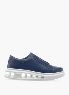 DUCHINI Men's Panelled Slip-On Sneakers  - Image 3