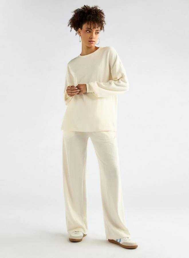 Splash FAV Boxy With Full Sleeves And Relaxed Fit Pant