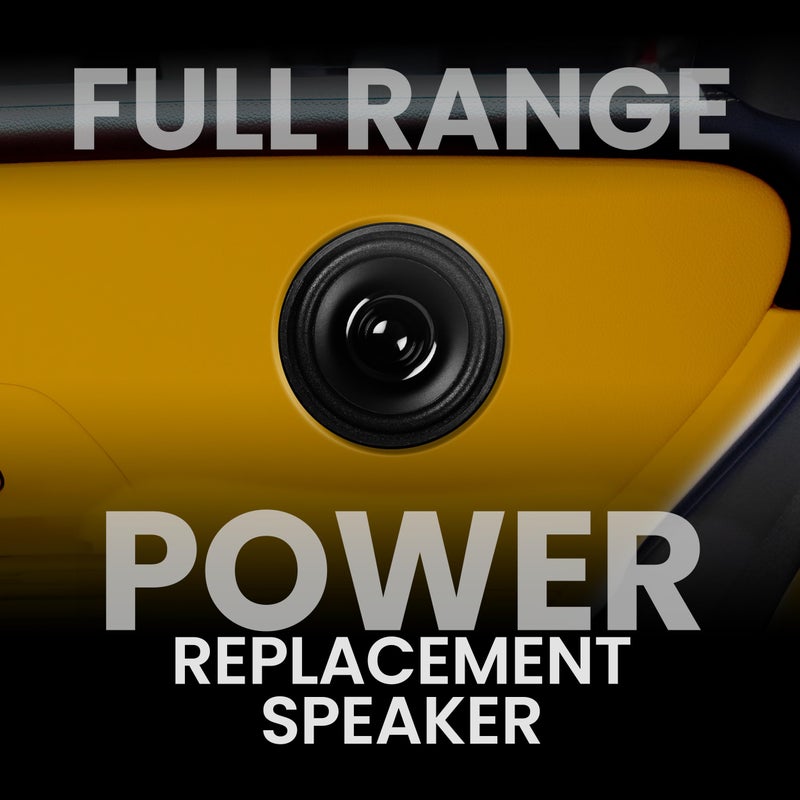 BOSS Audio Systems BRS35 3.5 Inch Replacement Car Door Speakers - 50 Watts Max, Sold Individually, Use With Stereo and Tweeters - Image 2